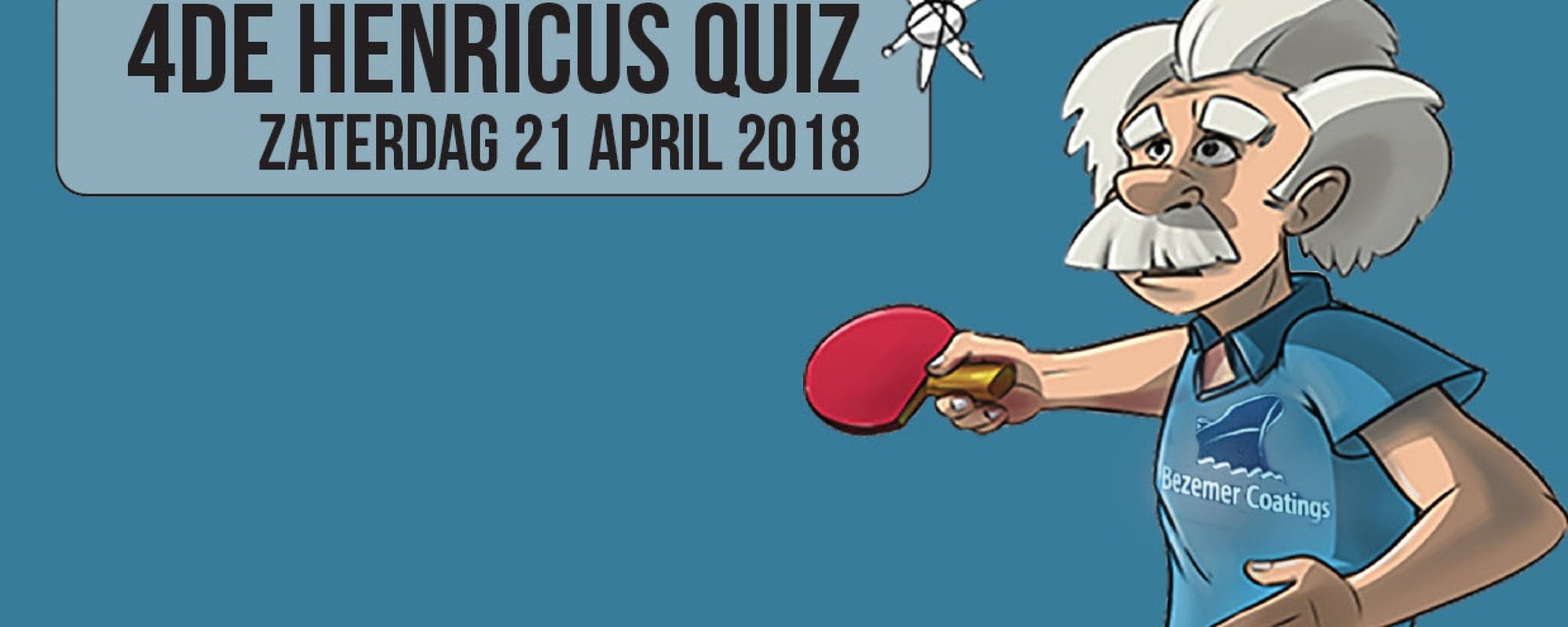 Schrijf jullie nu in voor de 4de TTC Henricus Quiz!